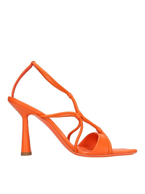 Leather sandals ALDO CASTAGNA | ALBA GLAMOURARANCIO